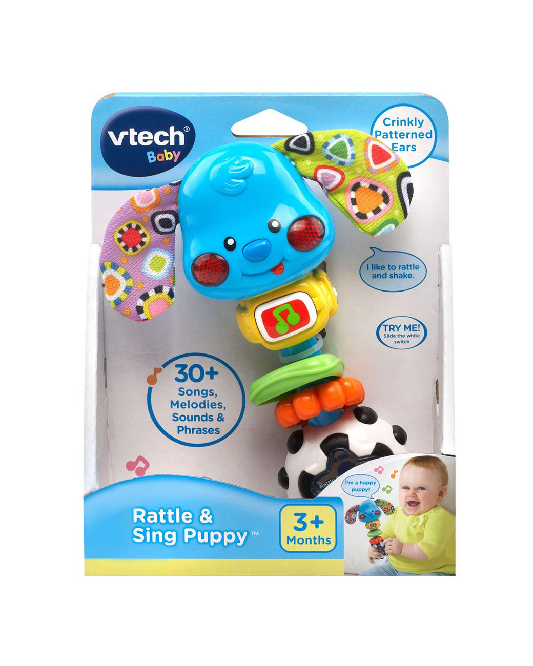 Baby Rattle and Sing Puppy