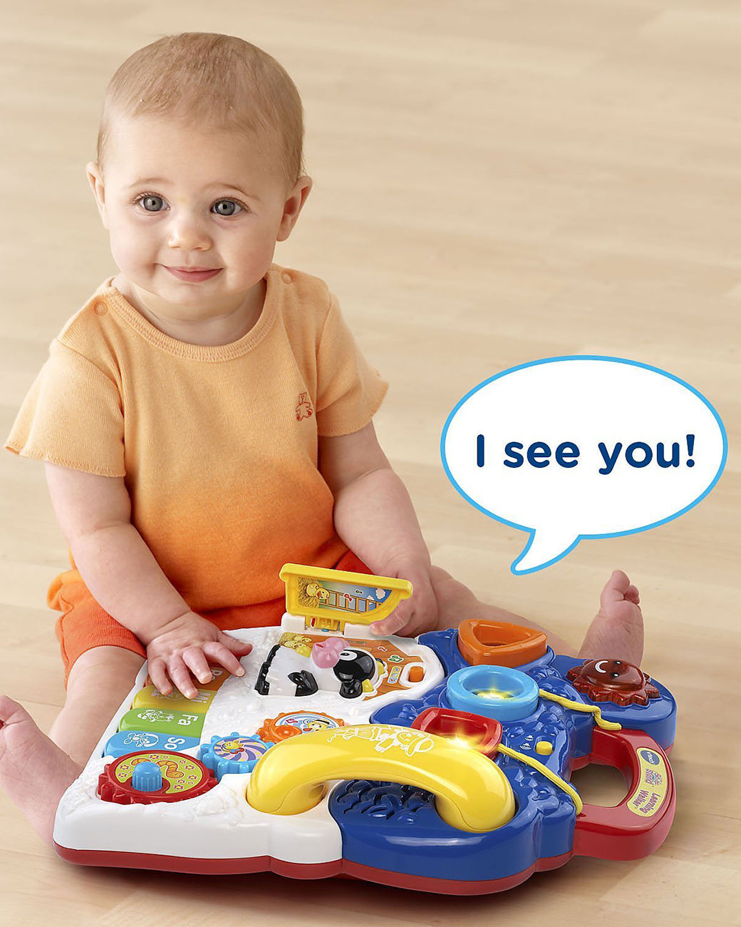 Stand Learning Walker Blue